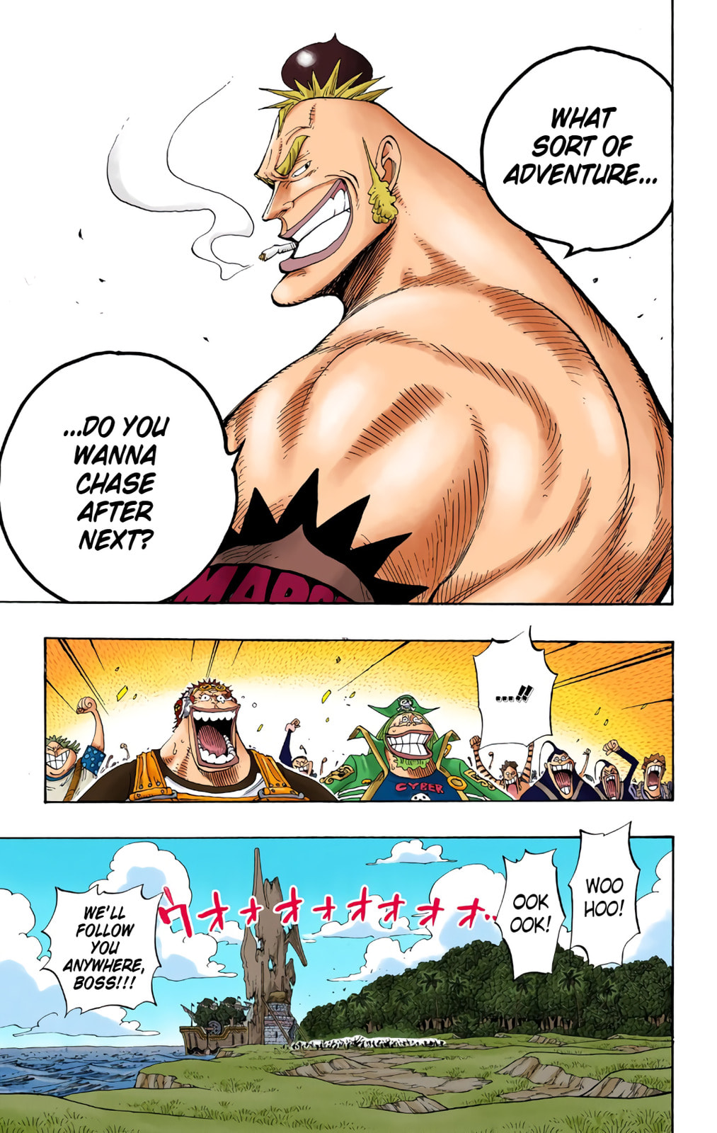 Read One Piece (Colored) chapter 303 image 2 on Lezhin