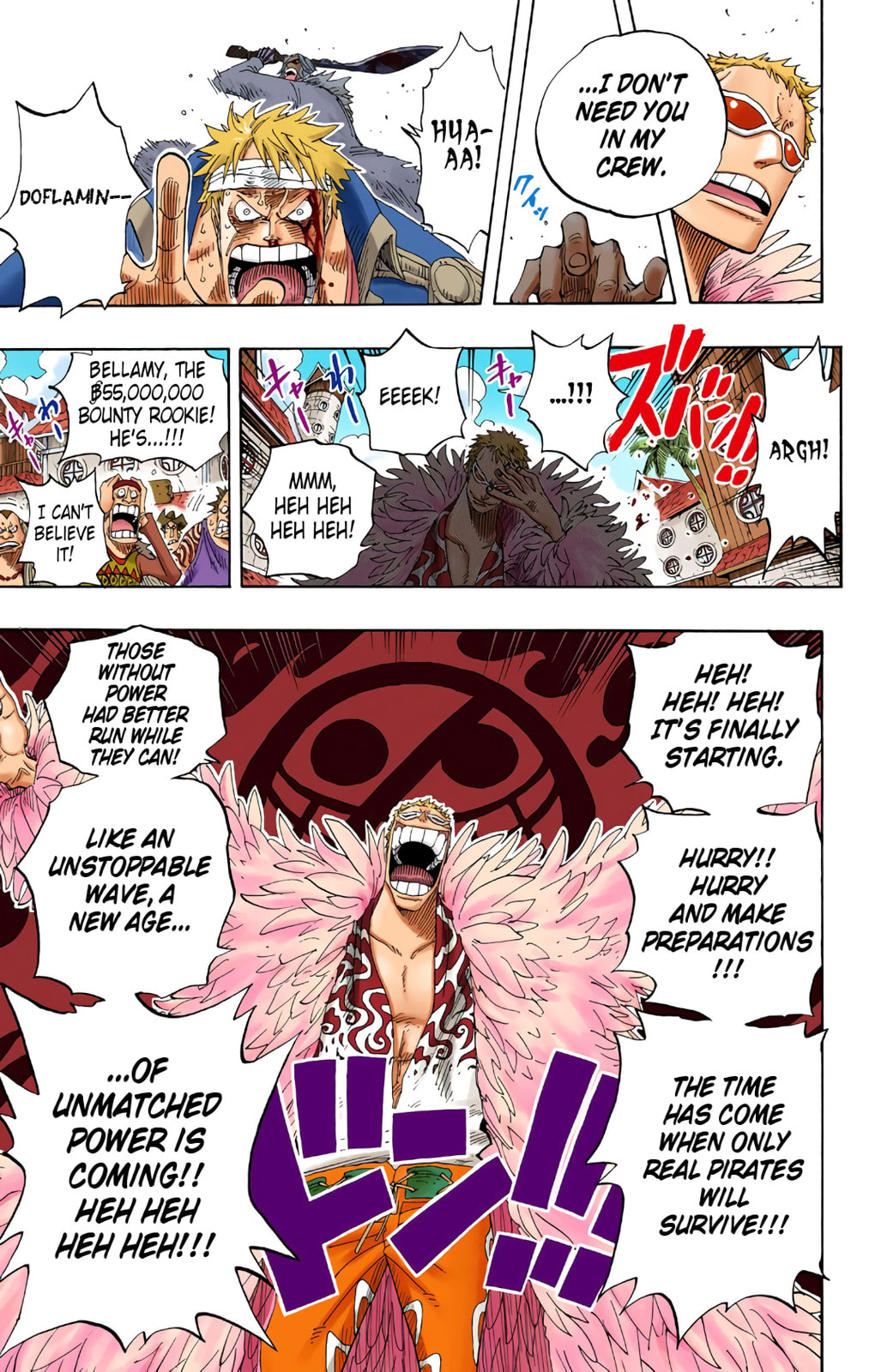 Read One Piece (Colored) chapter 303 image 8 on Lezhin
