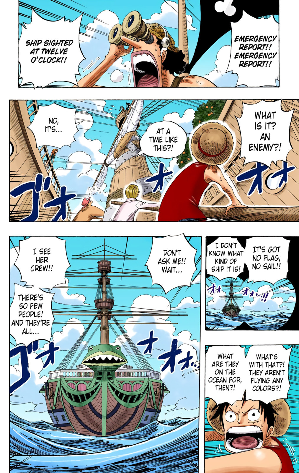 Read One Piece (Colored) chapter 304 image 1 on Lezhin