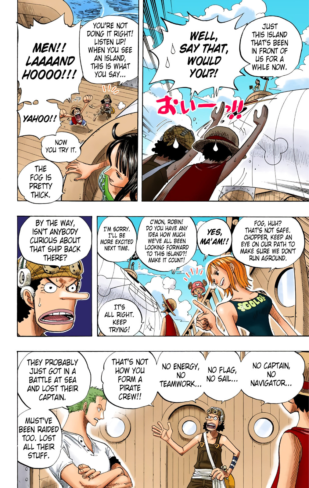 Read One Piece (Colored) chapter 304 image 5 on Lezhin