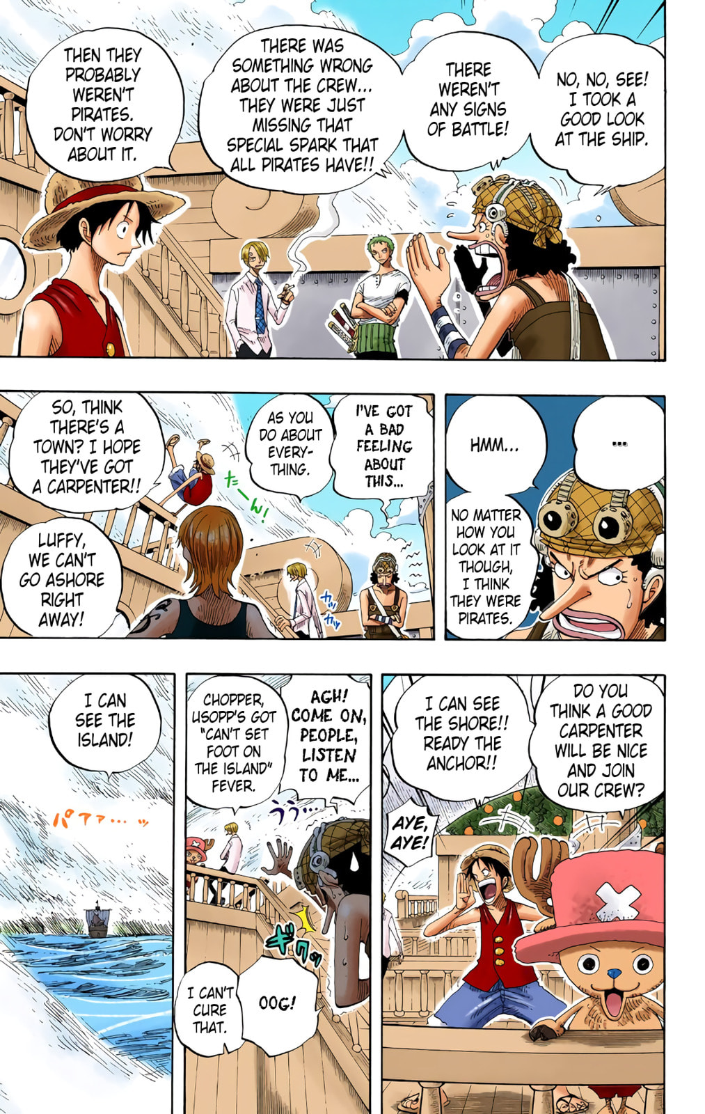 Read One Piece (Colored) chapter 304 image 6 on Lezhin