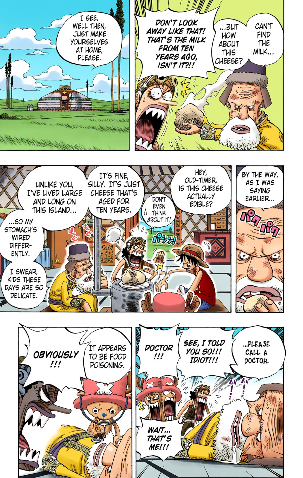 Read One Piece (Colored) chapter 305 image 6 on Lezhin