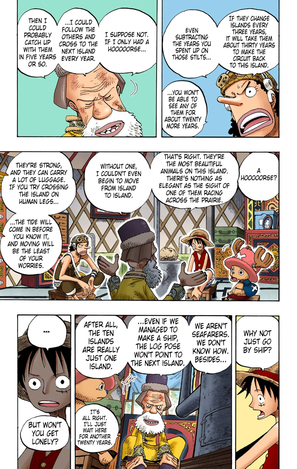 Read One Piece (Colored) chapter 305 image 8 on Lezhin