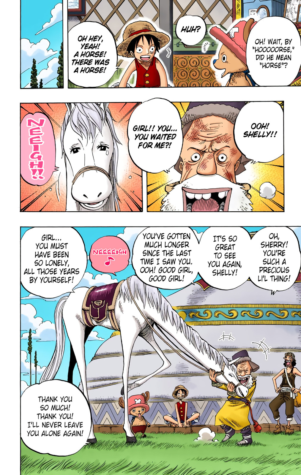 Read One Piece (Colored) chapter 305 image 9 on Lezhin