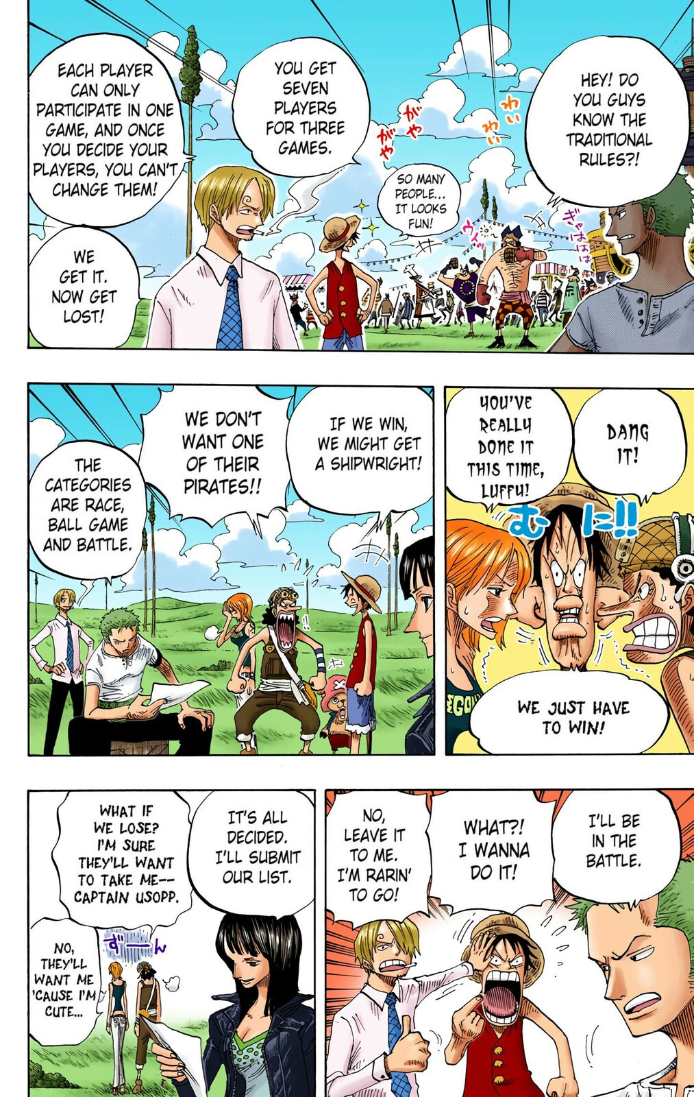 Read One Piece (Colored) chapter 306 image 15 on Lezhin