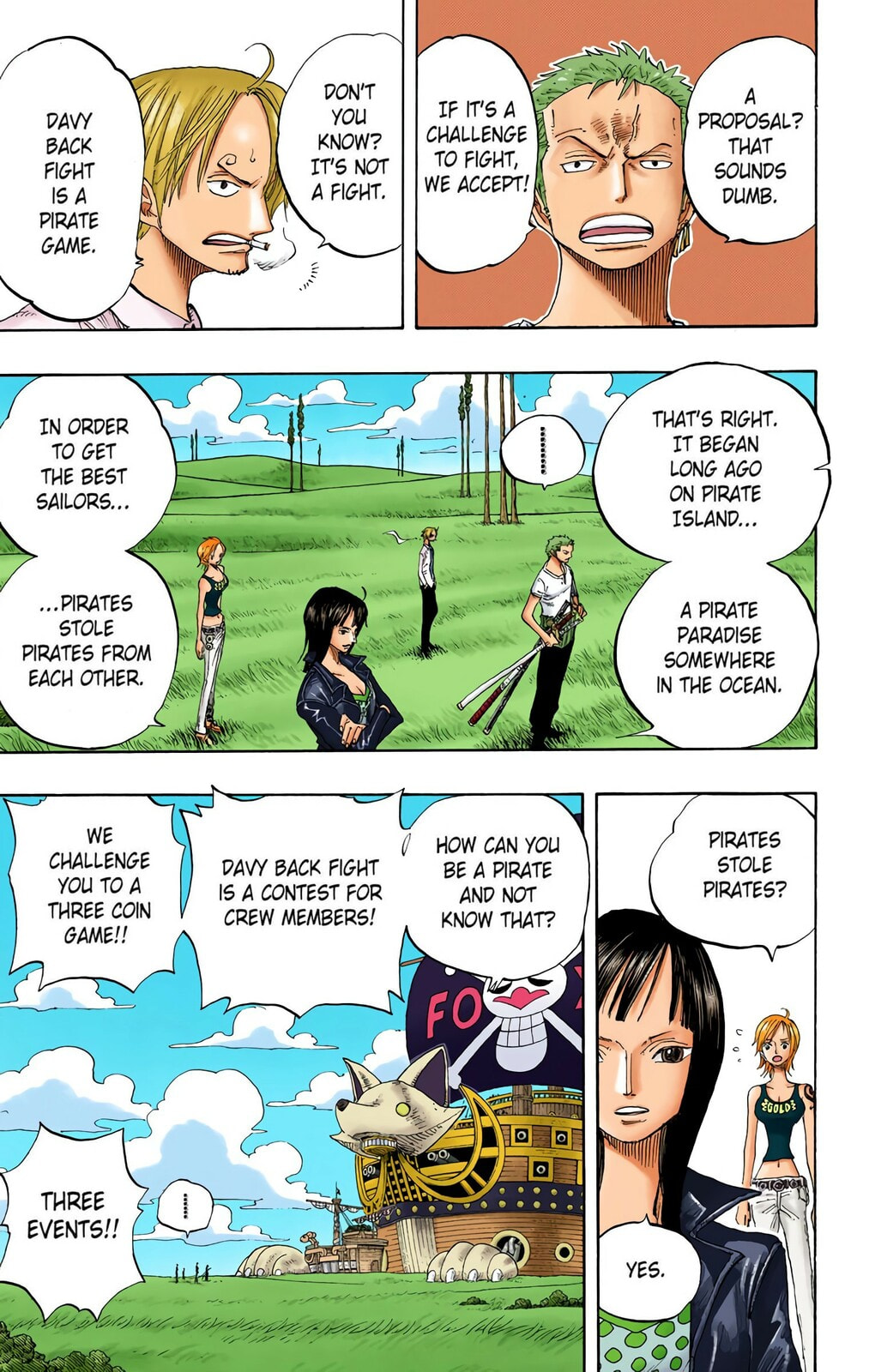 Read One Piece (Colored) chapter 306 image 4 on Lezhin