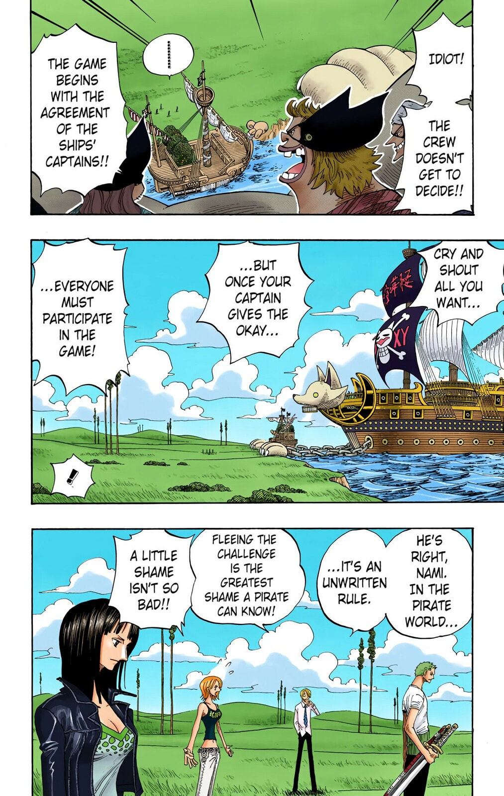 Read One Piece (Colored) chapter 306 image 7 on Lezhin
