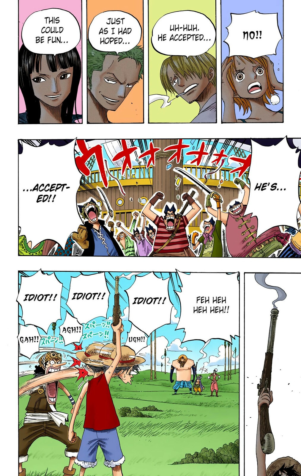 Read One Piece (Colored) chapter 306 image 9 on Lezhin