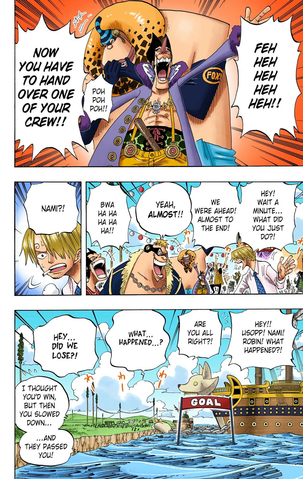 Read One Piece (Colored) chapter 309 image 2 on Lezhin