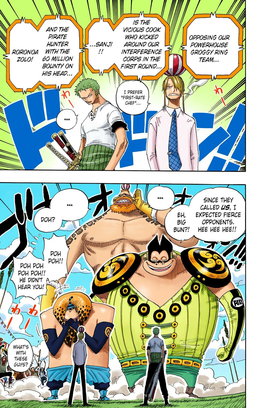 Read One Piece (Colored) chapter 310 image 2 on Lezhin