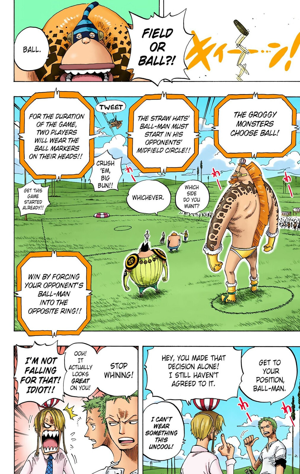 Read One Piece (Colored) chapter 310 image 3 on Lezhin