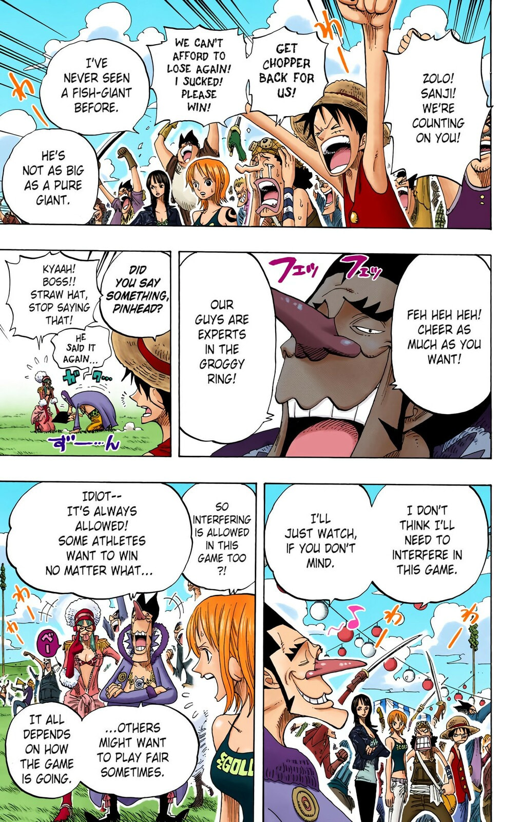 Read One Piece (Colored) chapter 310 image 4 on Lezhin