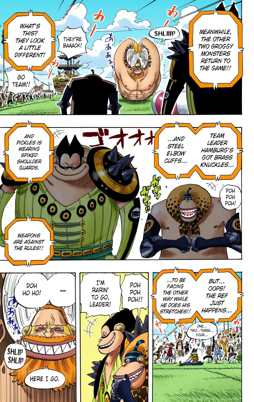Read One Piece (Colored) chapter 311 image 10 on Lezhin