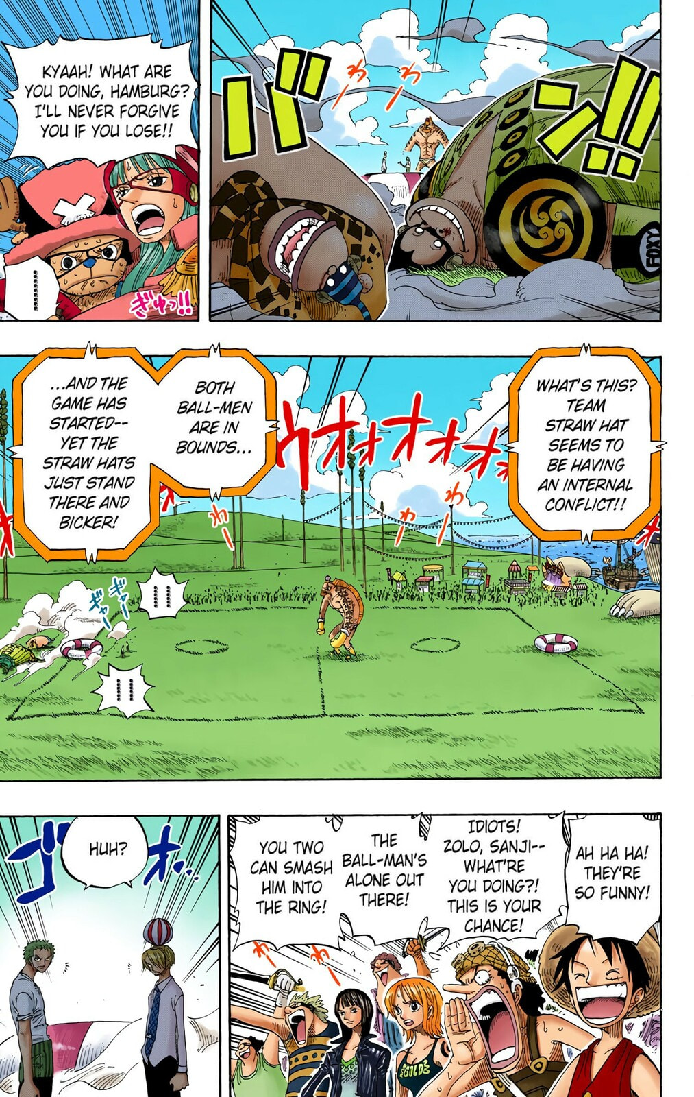 Read One Piece (Colored) chapter 311 image 2 on Lezhin