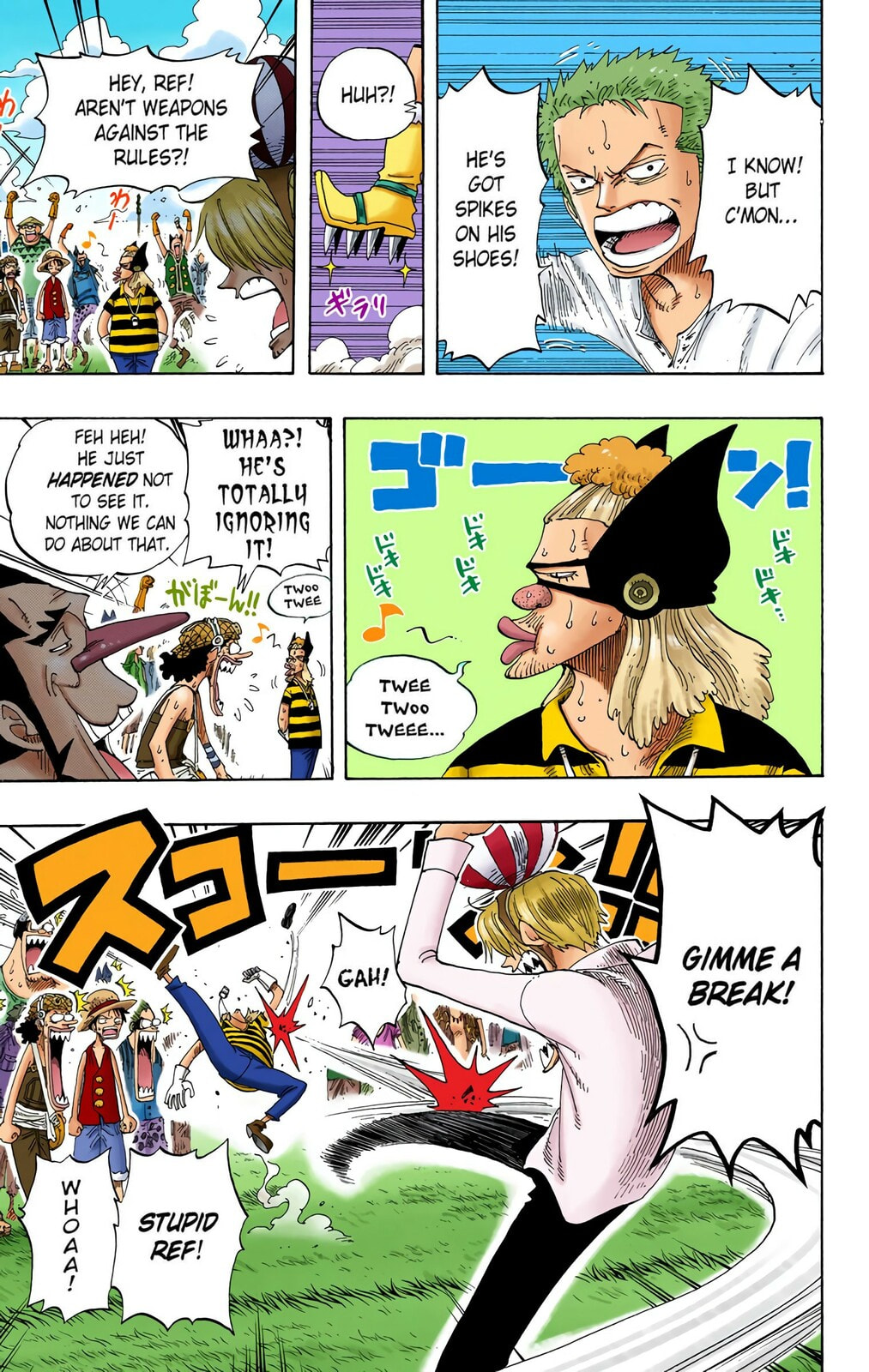 Read One Piece (Colored) chapter 311 image 4 on Lezhin