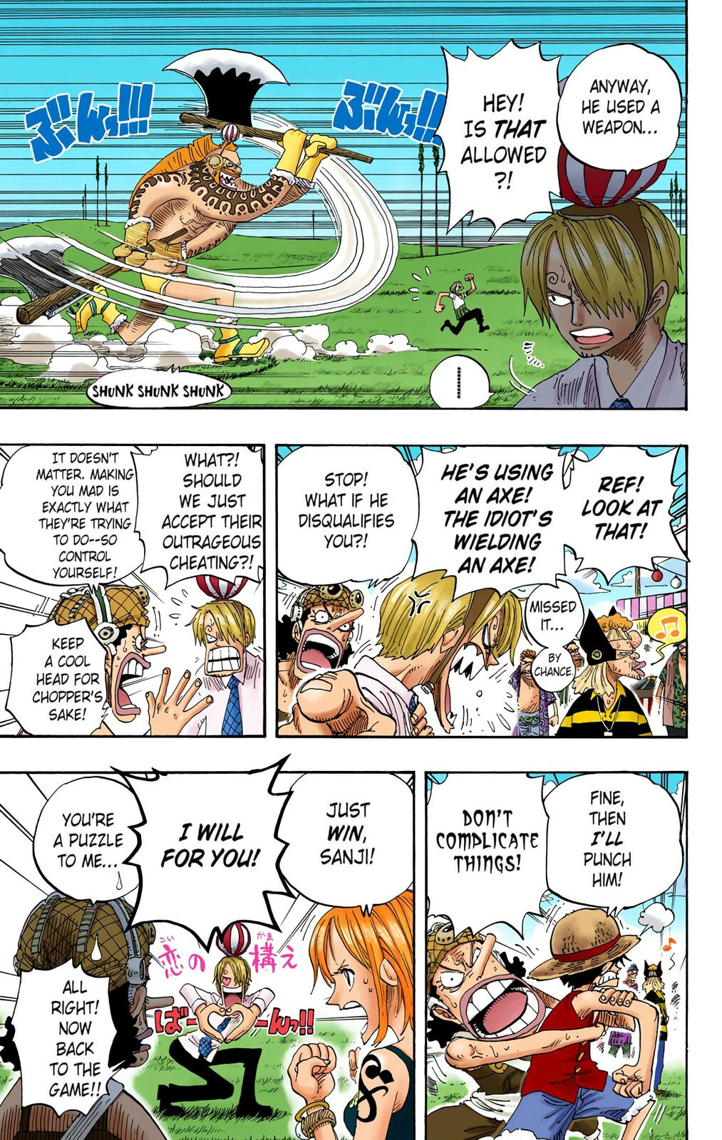 Read One Piece (Colored) chapter 311 image 6 on Lezhin