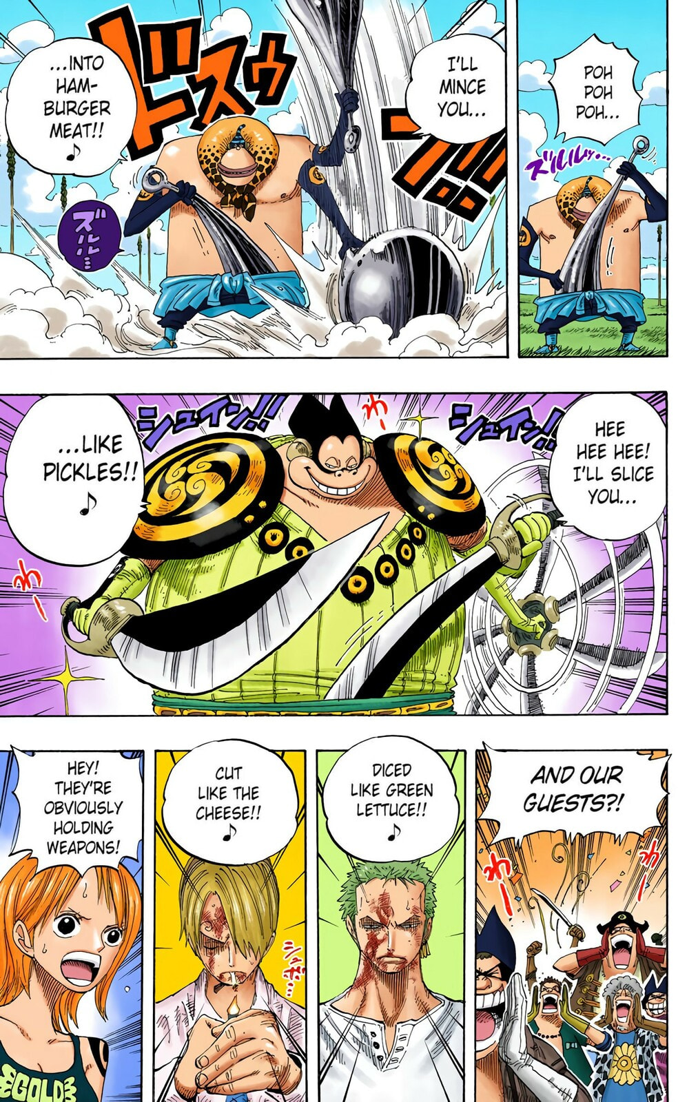 Read One Piece (Colored) chapter 312 image 4 on Lezhin