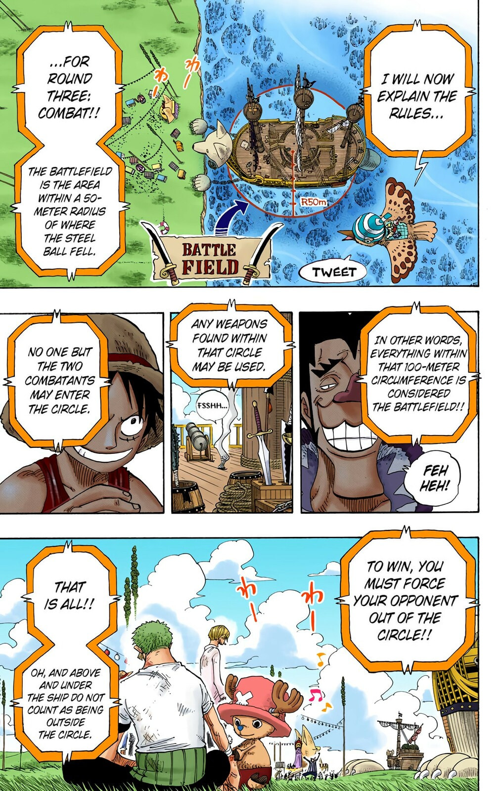 Read One Piece (Colored) chapter 313 image 12 on Lezhin