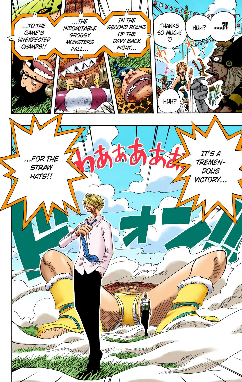 Read One Piece (Colored) chapter 313 image 3 on Lezhin