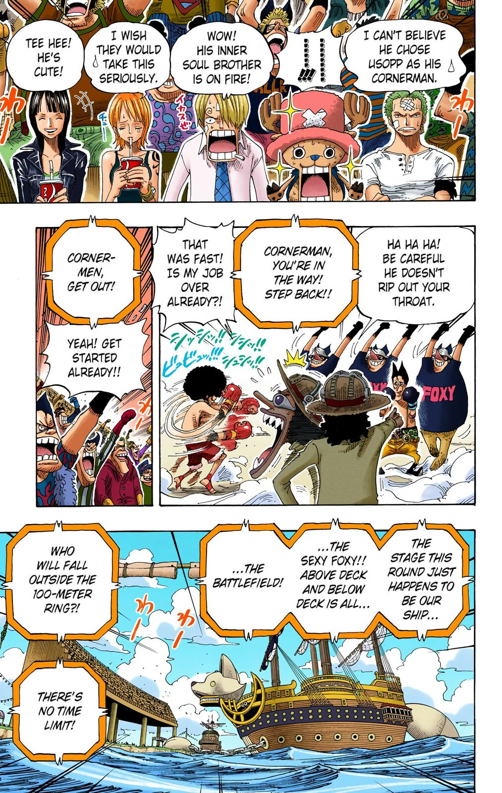 Read One Piece (Colored) chapter 314 image 4 on Lezhin