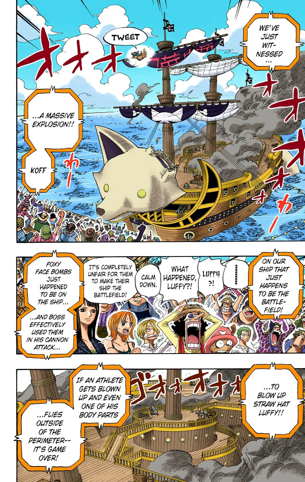 Read One Piece (Colored) chapter 315 image 1 on Lezhin