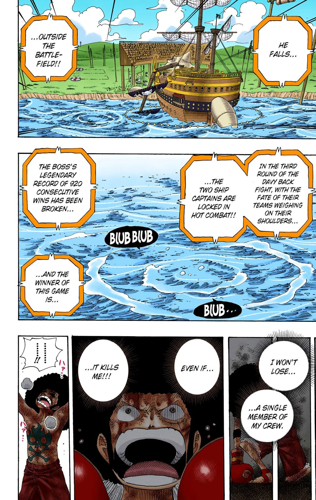 Read One Piece (Colored) chapter 318 image 3 on Lezhin