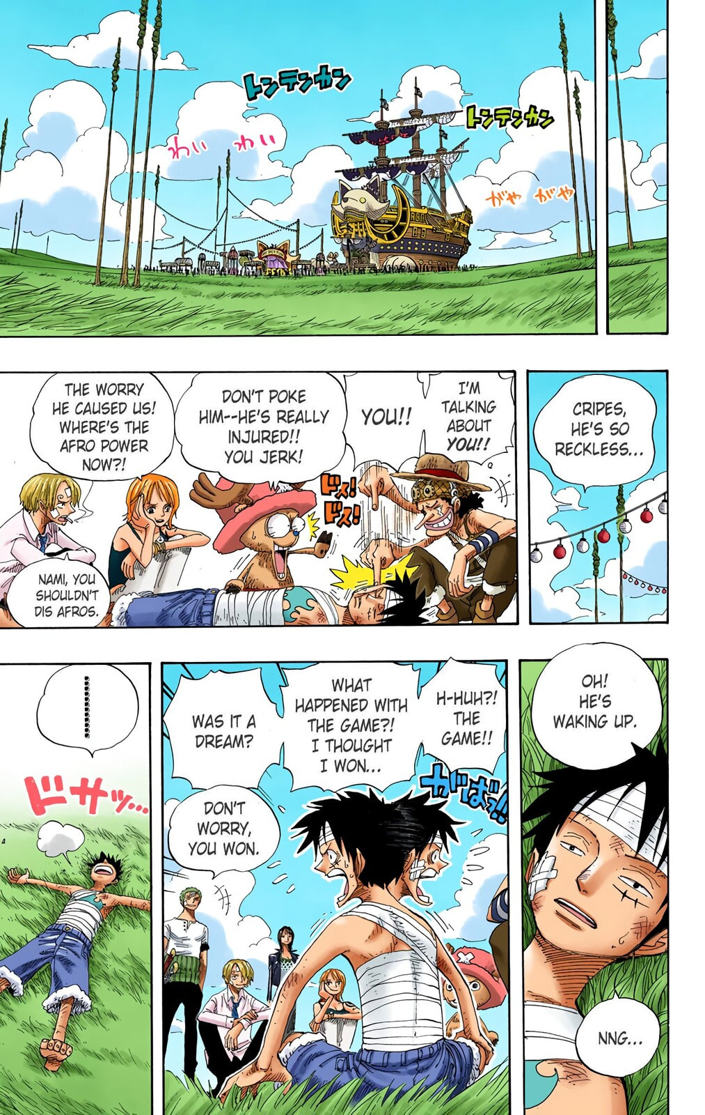 Read One Piece (Colored) chapter 318 image 6 on Lezhin