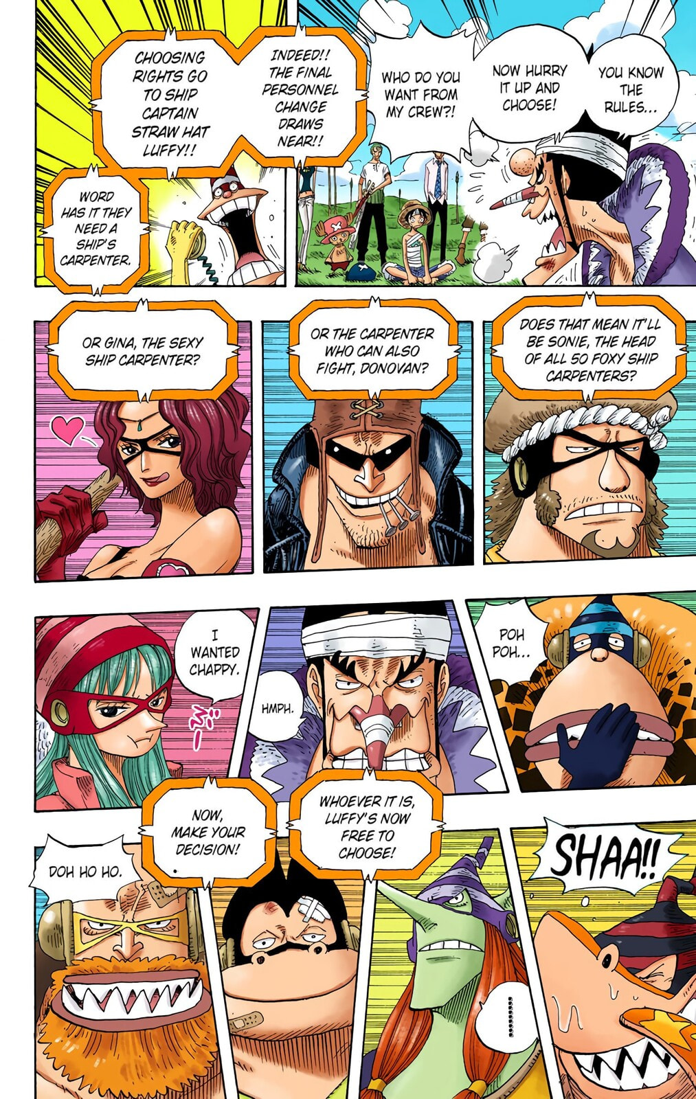 Read One Piece (Colored) chapter 318 image 9 on Lezhin