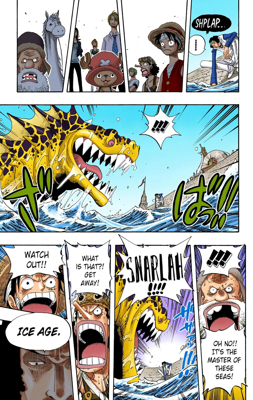 Read One Piece (Colored) chapter 319 image 10 on Lezhin