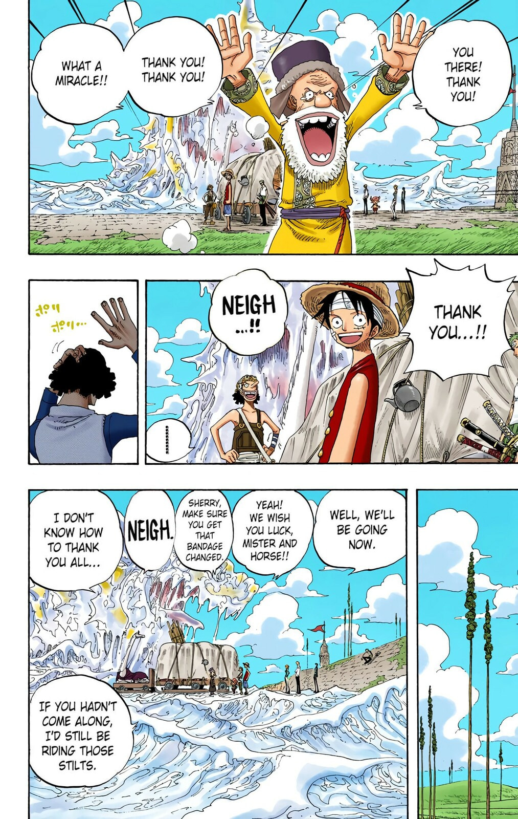 Read One Piece (Colored) chapter 319 image 14 on Lezhin