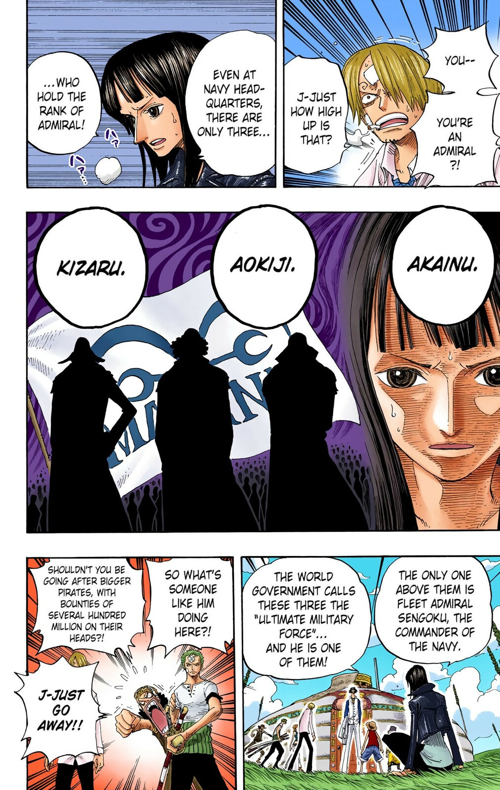 Read One Piece (Colored) chapter 319 image 3 on Lezhin