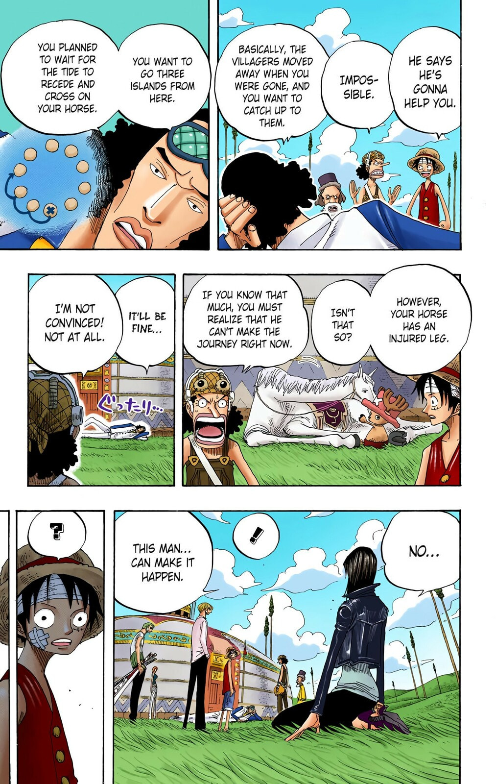 Read One Piece (Colored) chapter 319 image 8 on Lezhin