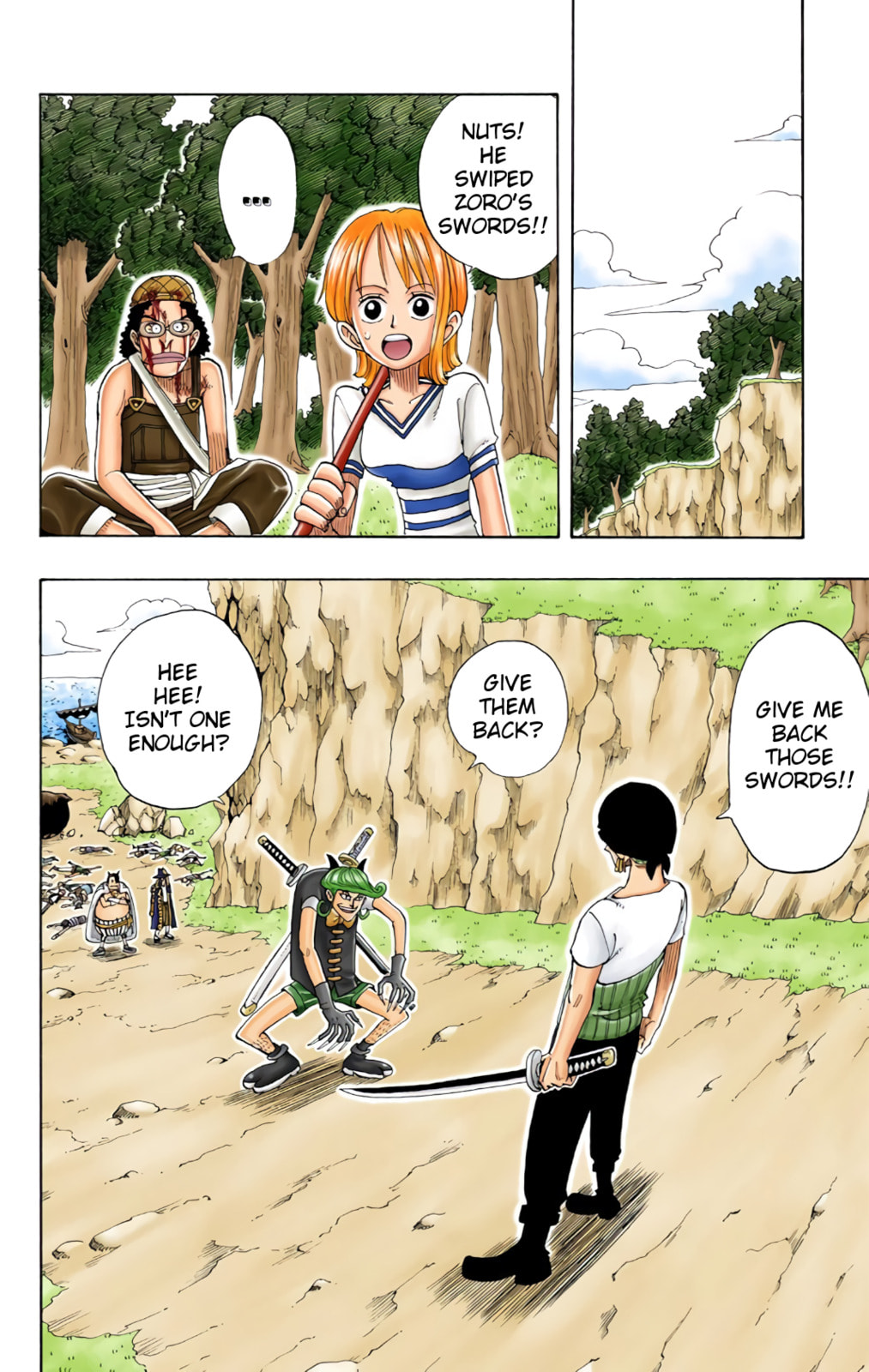 Read One Piece (Colored) chapter 32 image 1 on Lezhin