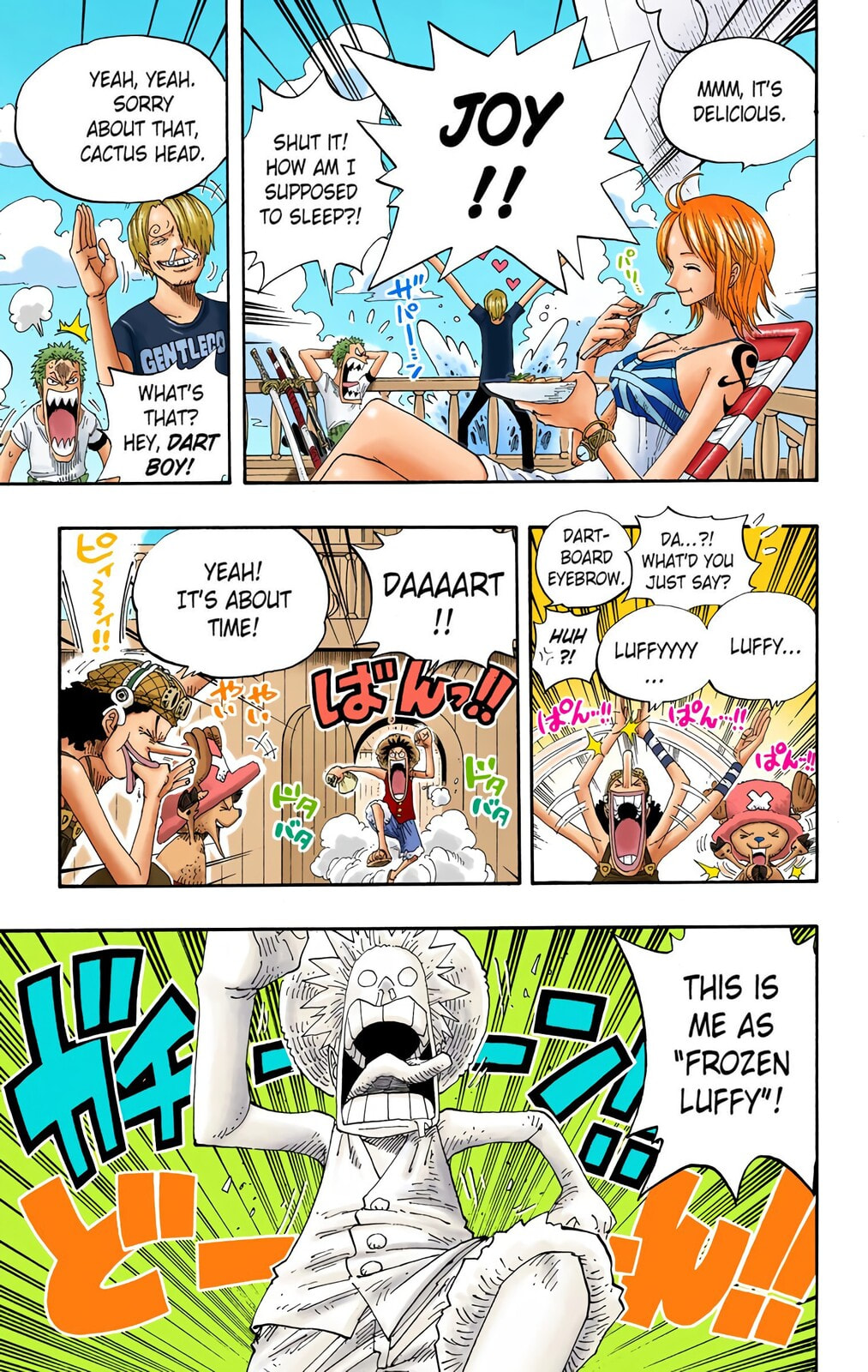 Read One Piece (Colored) chapter 322 image 2 on Lezhin