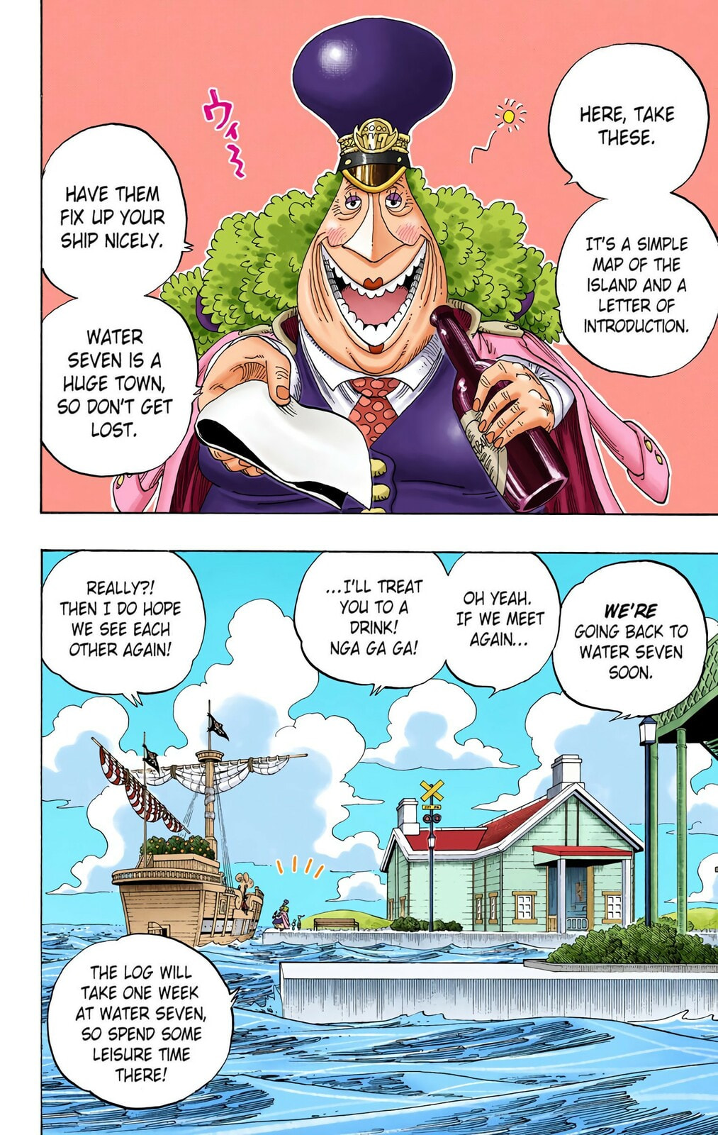 Read One Piece (Colored) chapter 323 image 1 on Lezhin