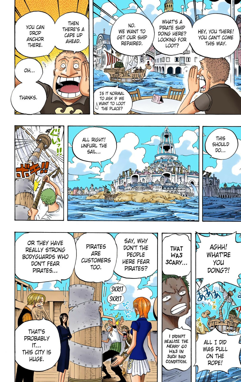 Read One Piece (Colored) chapter 323 image 10 on Lezhin