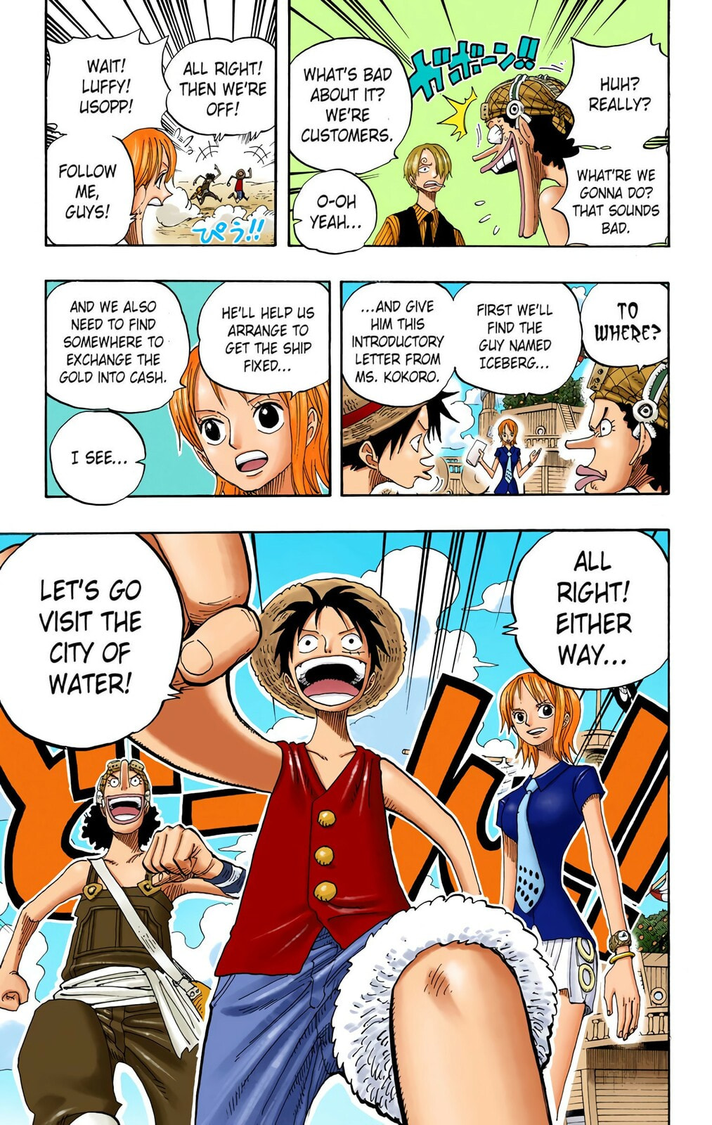 Read One Piece (Colored) chapter 323 image 11 on Lezhin