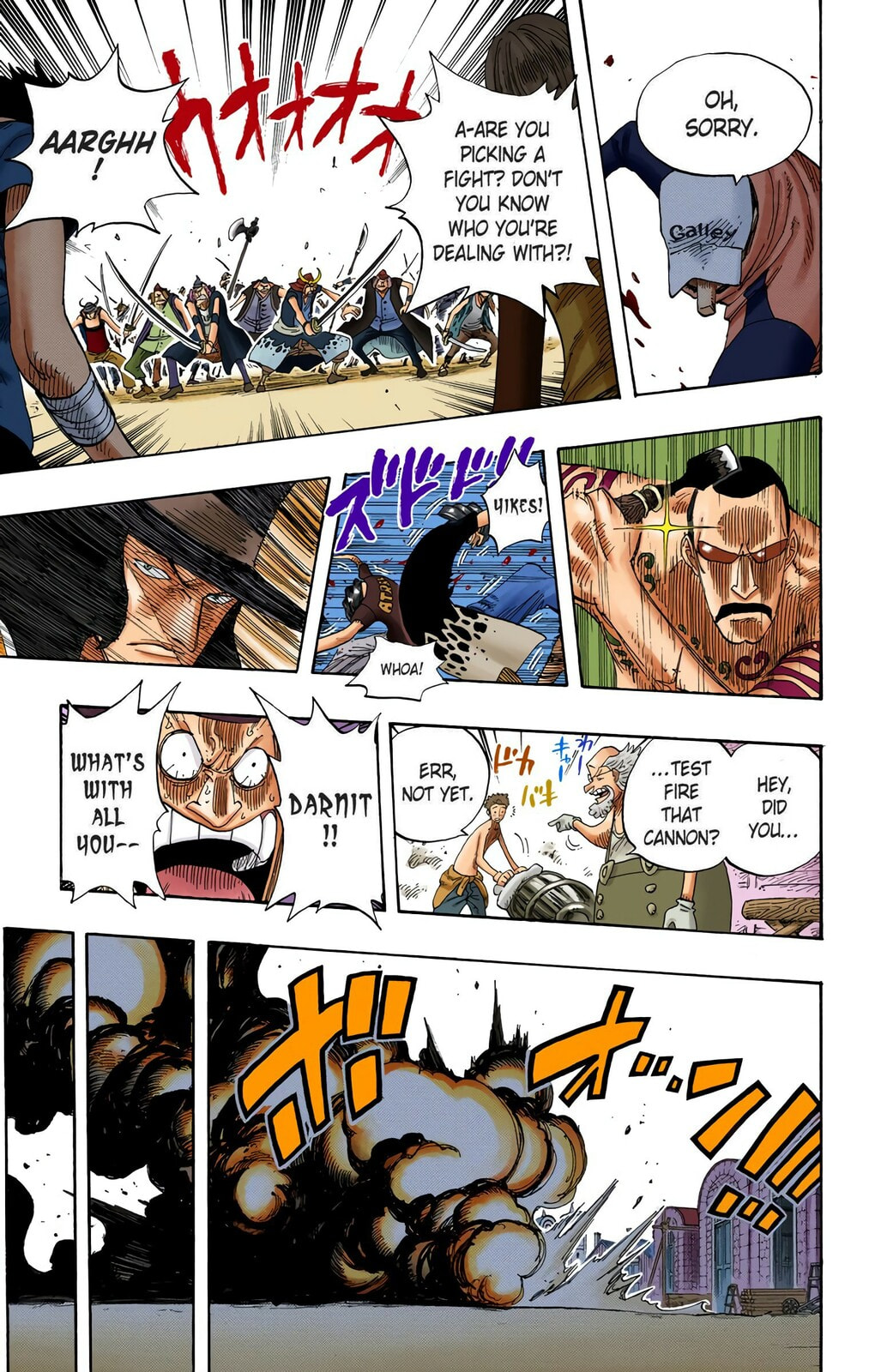 Read One Piece (Colored) chapter 323 image 15 on Lezhin
