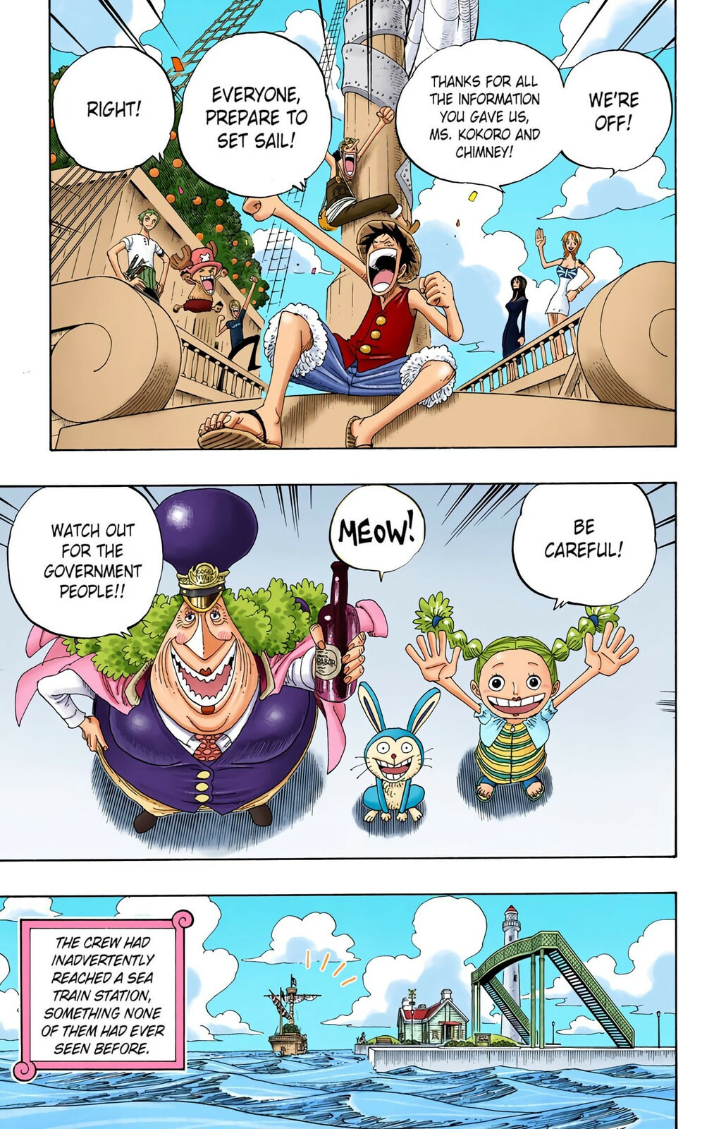 Read One Piece (Colored) chapter 323 image 2 on Lezhin