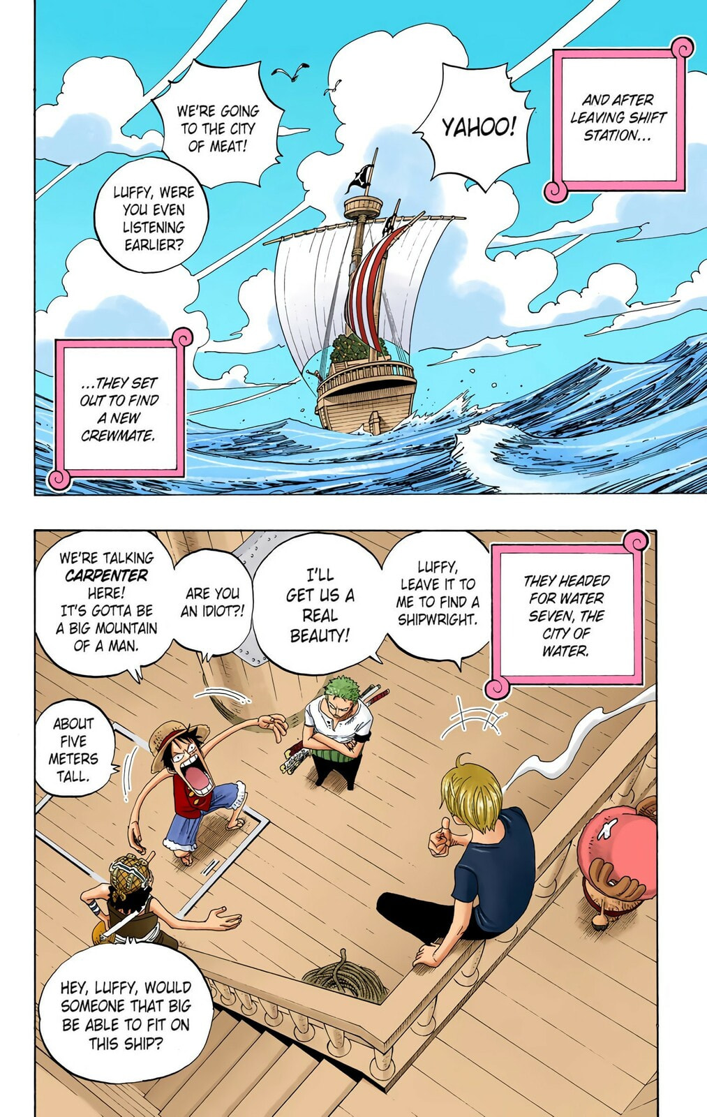 Read One Piece (Colored) chapter 323 image 3 on Lezhin