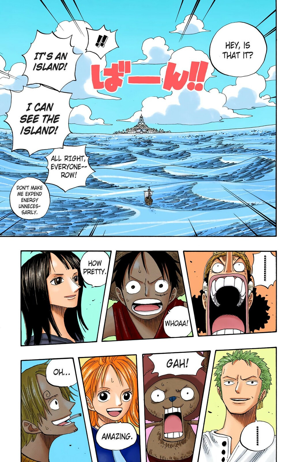 Read One Piece (Colored) chapter 323 image 6 on Lezhin