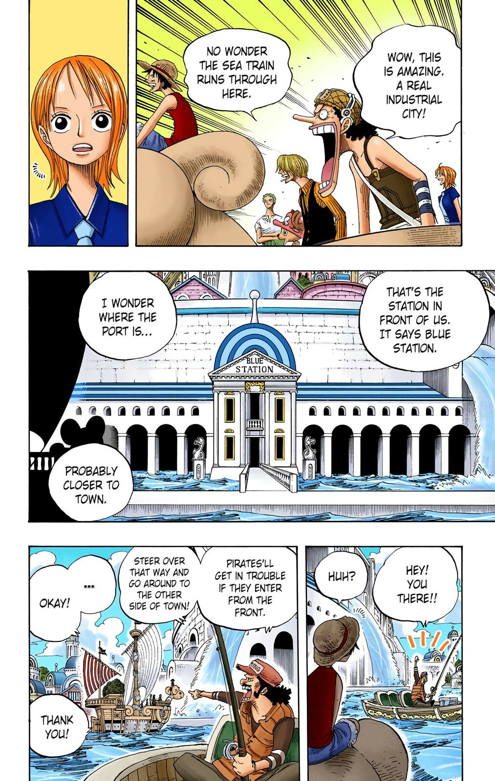 Read One Piece (Colored) chapter 323 image 8 on Lezhin
