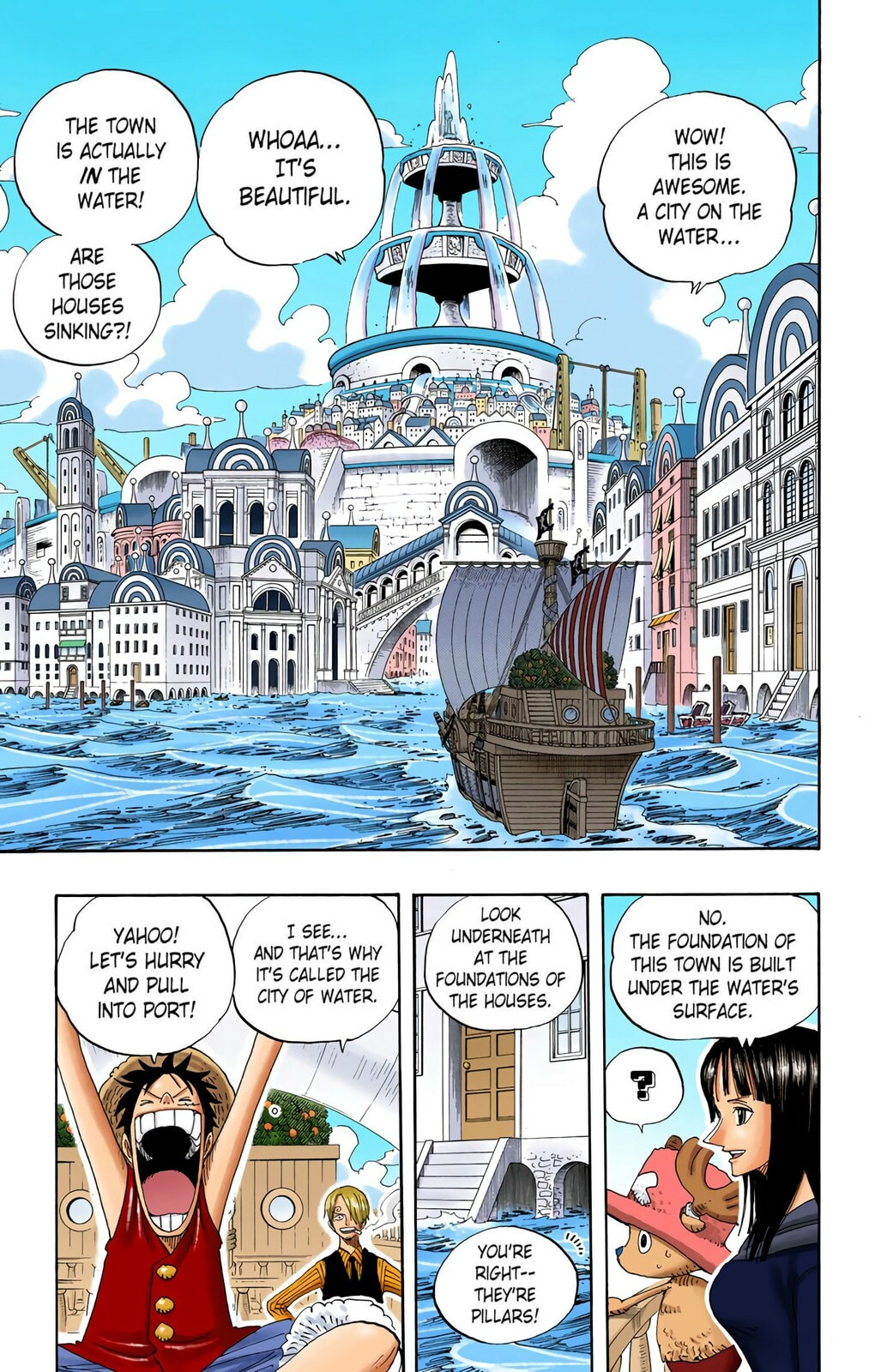 Read One Piece (Colored) chapter 323 image 9 on Lezhin