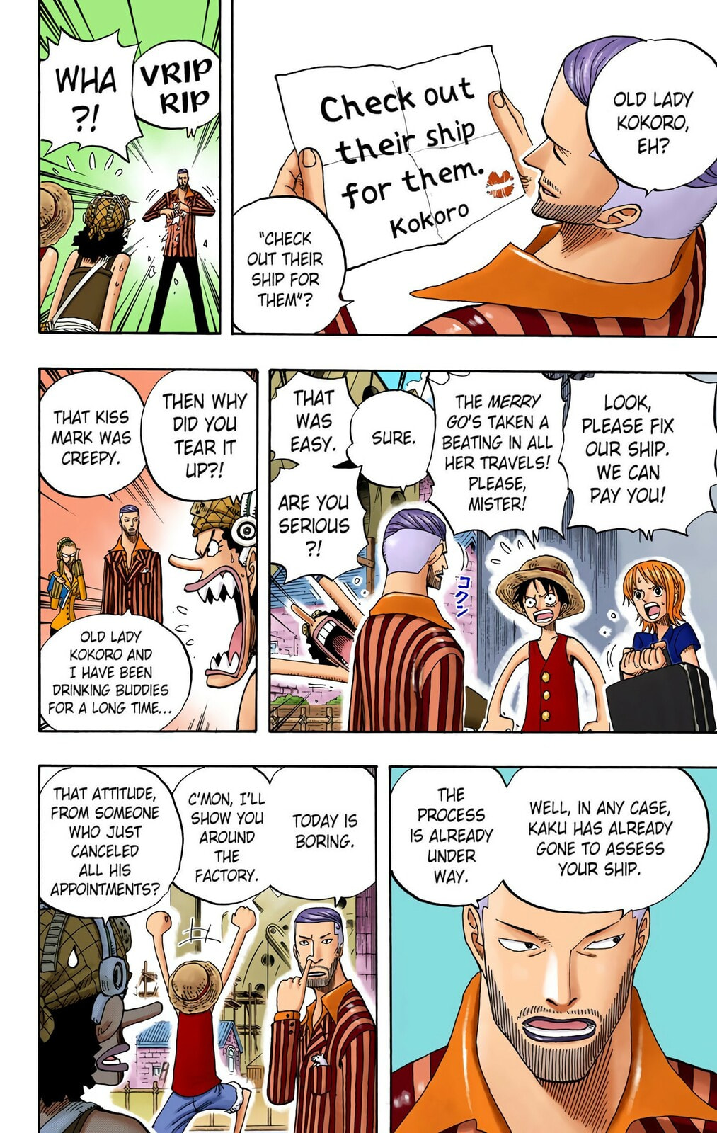 Read One Piece (Colored) chapter 326 image 11 on Lezhin