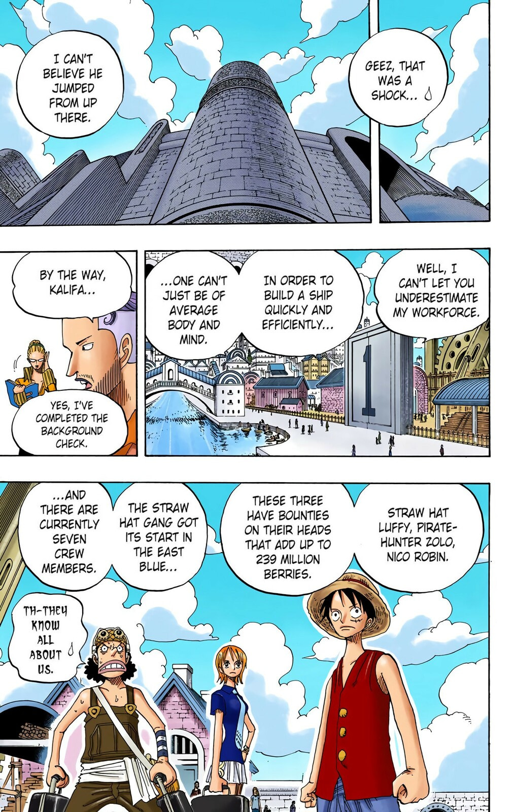 Read One Piece (Colored) chapter 326 image 6 on Lezhin