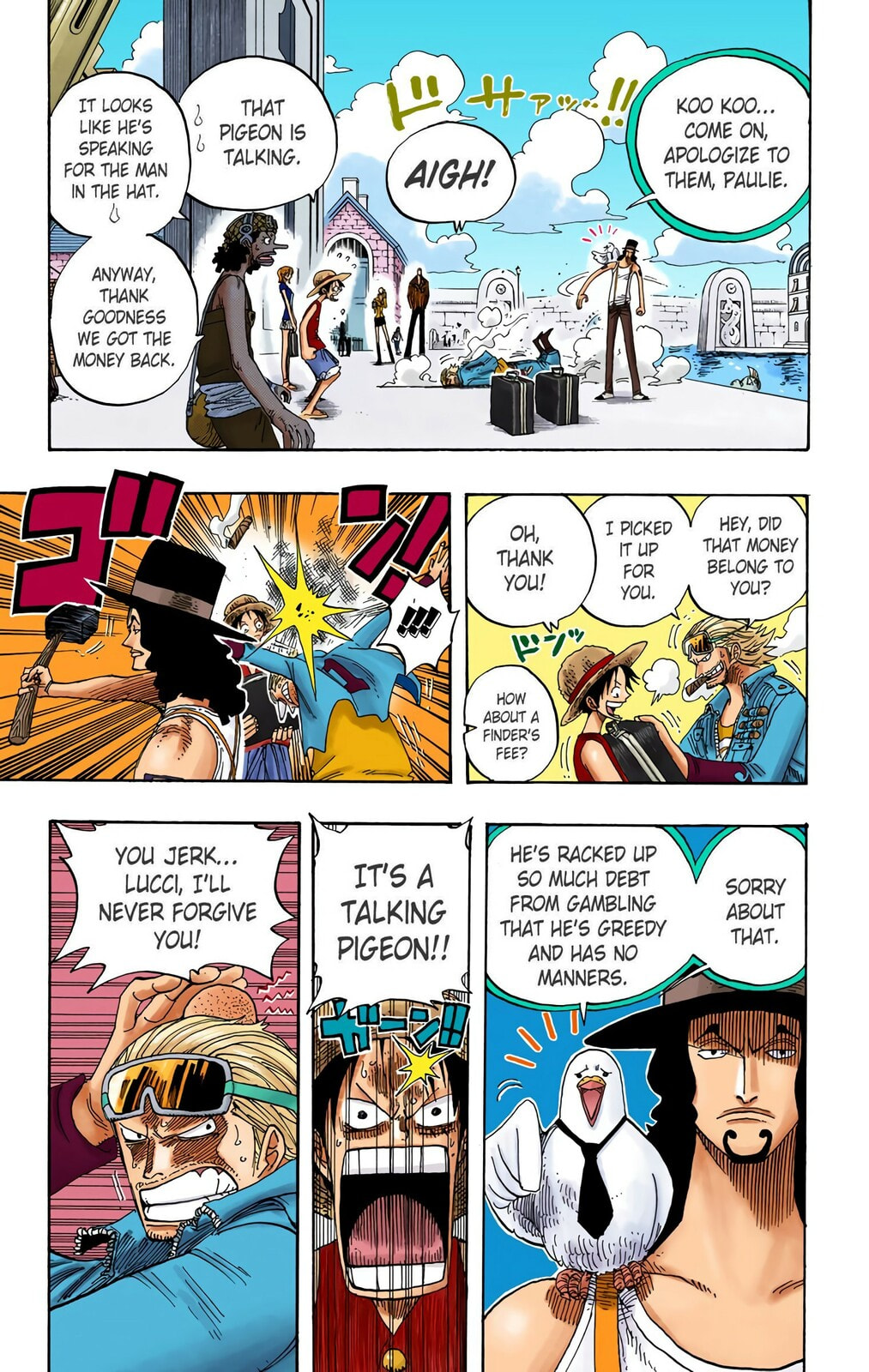 Read One Piece (Colored) chapter 327 image 6 on Lezhin