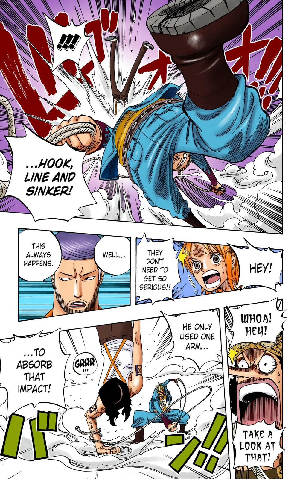 Read One Piece (Colored) chapter 327 image 8 on Lezhin