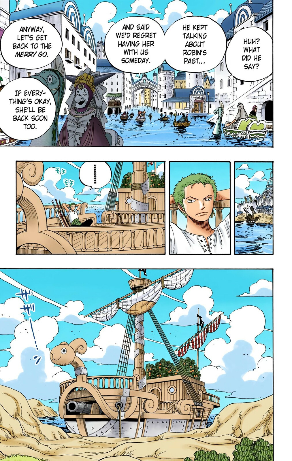 Read One Piece (Colored) chapter 328 image 2 on Lezhin