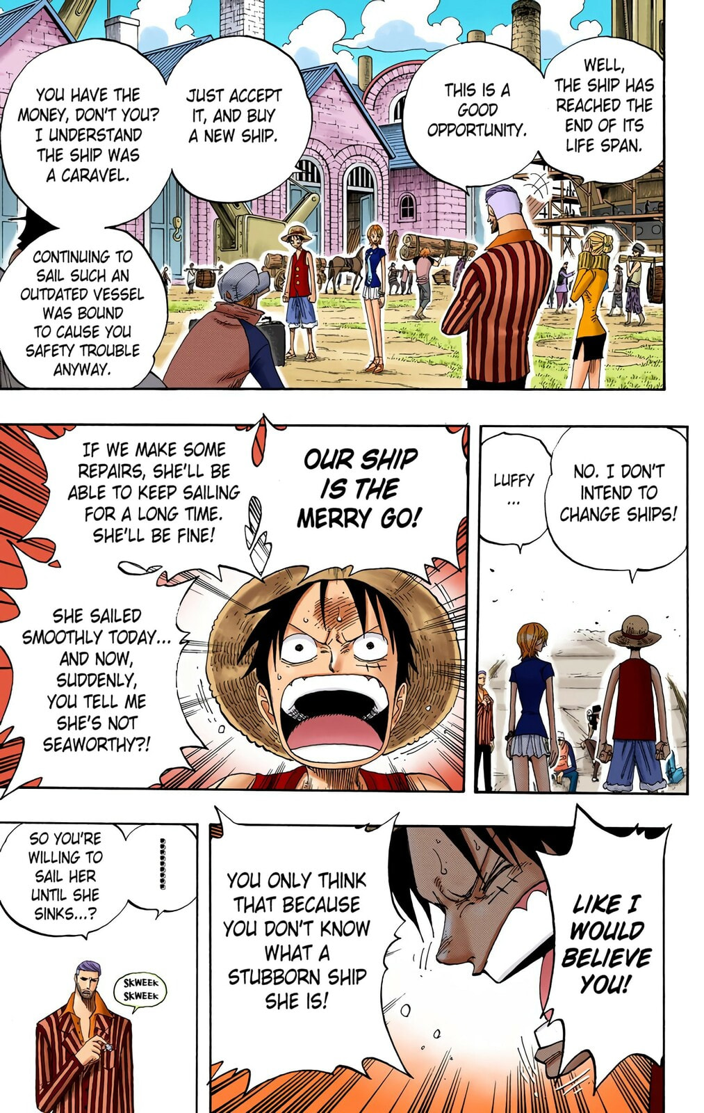 Read One Piece (Colored) chapter 328 image 8 on Lezhin