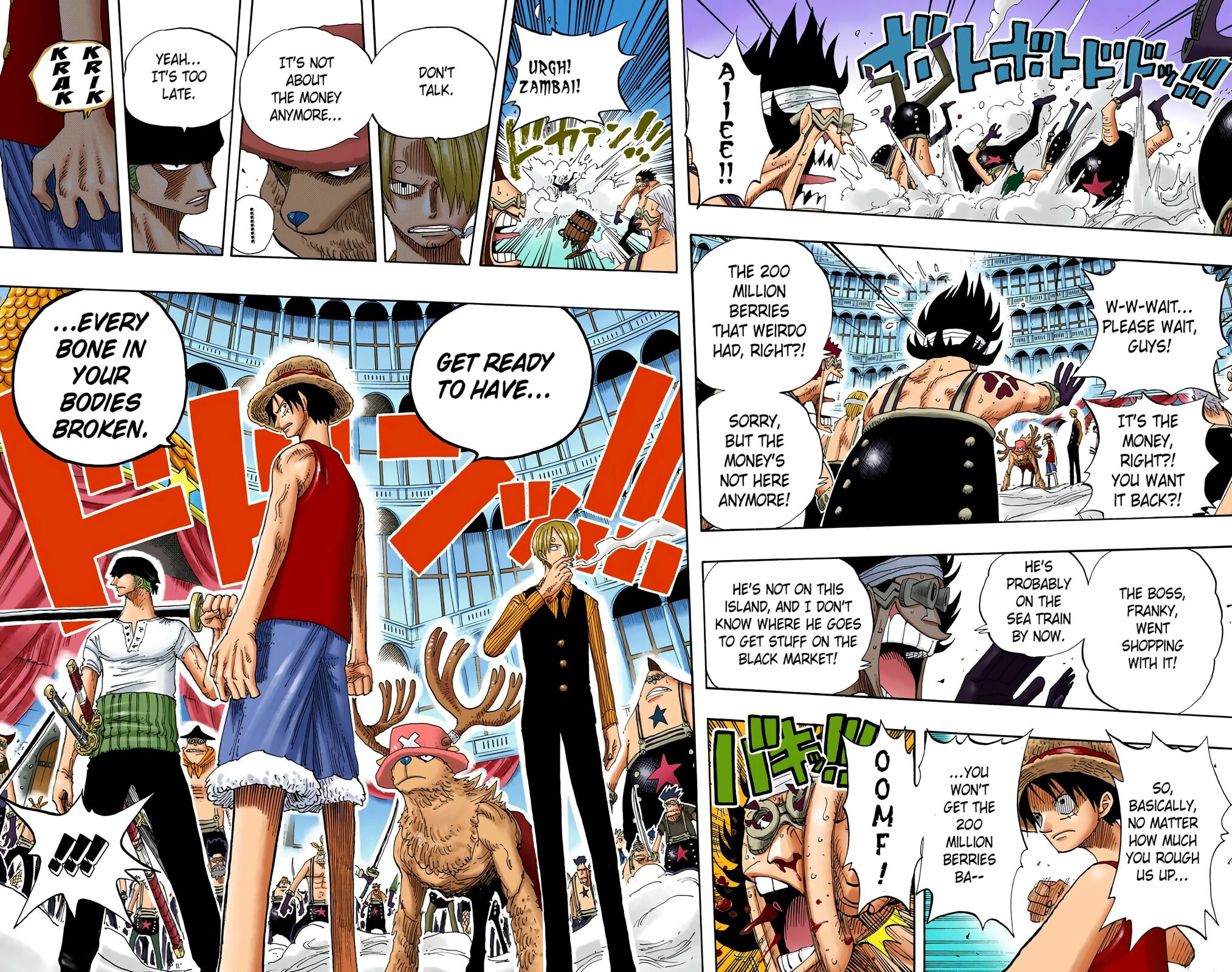 Read One Piece (Colored) chapter 330 image 12 on Lezhin